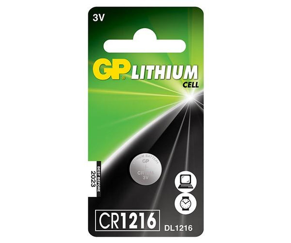 GP超霸纽扣锂电池CR1216