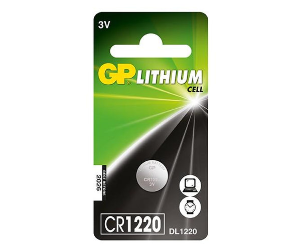 GP超霸纽扣锂电池CR1220