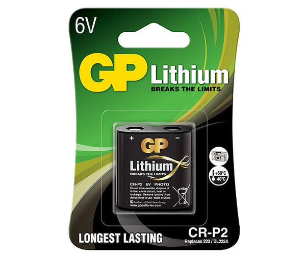 GP超霸锂电池 CR-P2