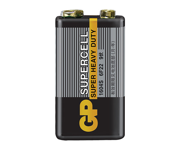 GP超霸Supercell碳性电池9伏1粒缩装